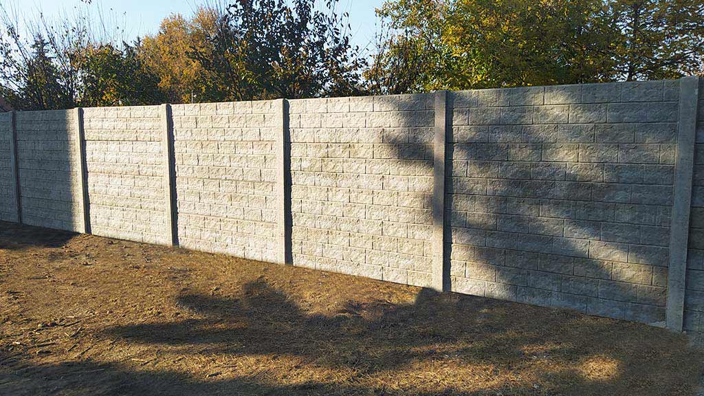  A12/1 Betónový plot   Betónový plot , Betónové ploty