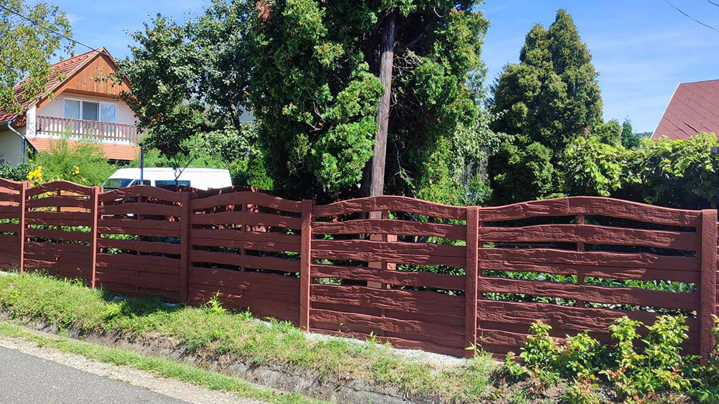 A3/5 Betónový plot   Betónový plot , Betónové ploty