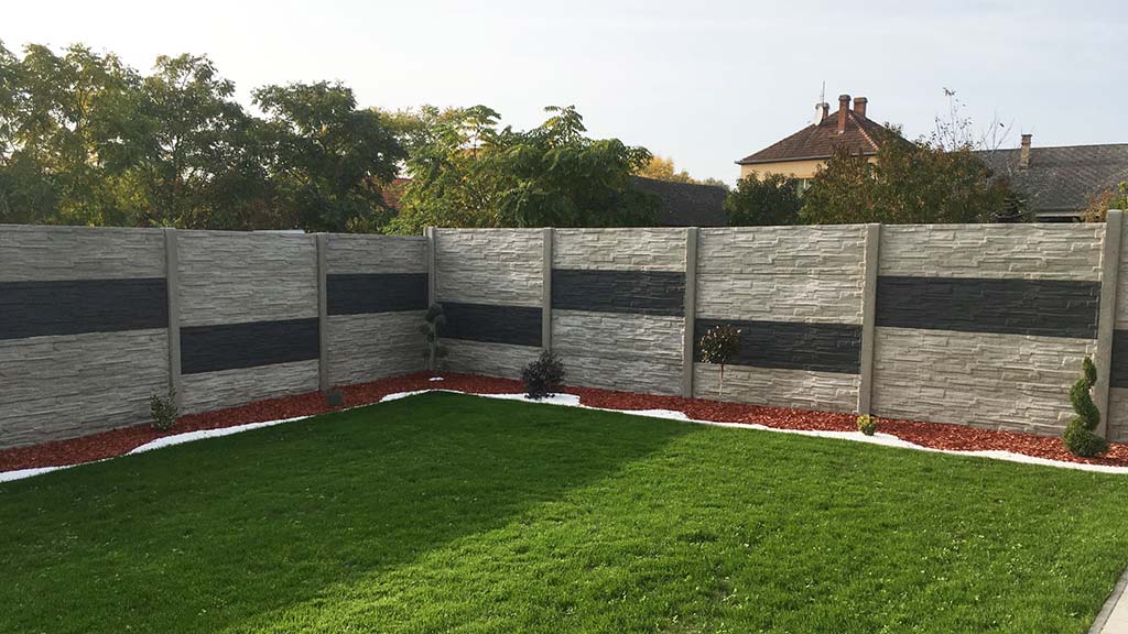  A33/1 Betónový plot   Betónový plot , Betónové ploty