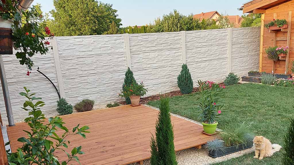   A33/1 Betónový plot   Betónový plot , Betónové ploty