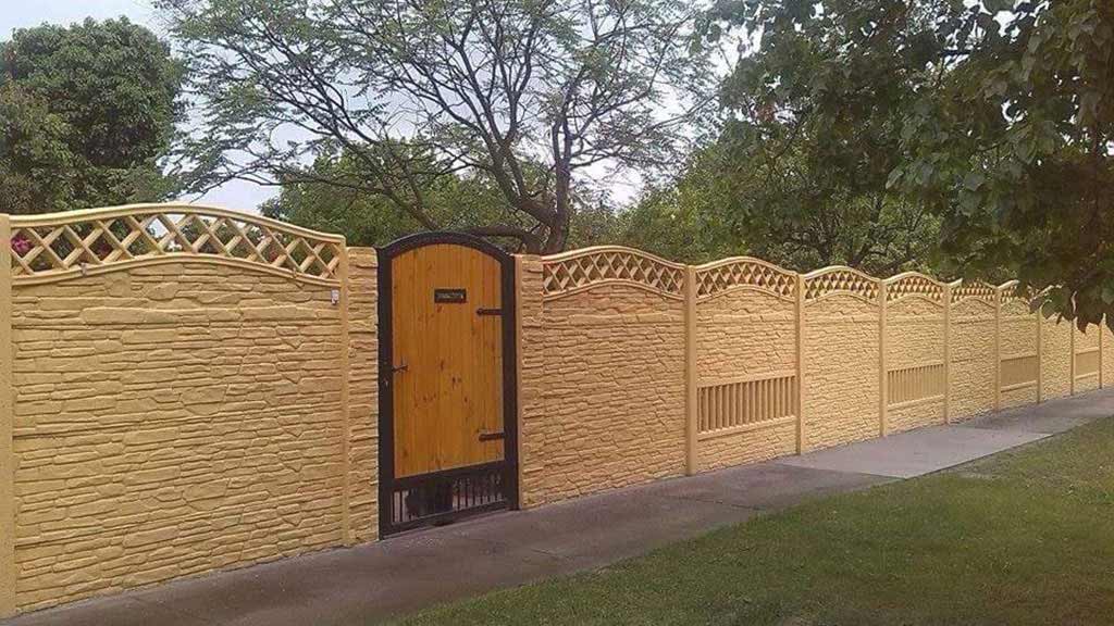  A11/3 Betónový plot   Betónový plot , Betónové ploty