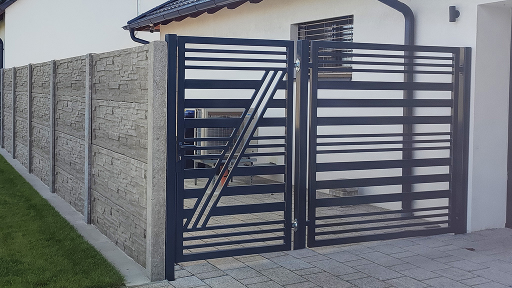  P1/7 Betónový plot   Betónový plot , Betónové ploty