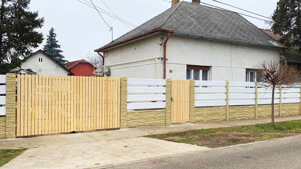 kerítés, kerítések, Betonkerítés, Betonkerítések