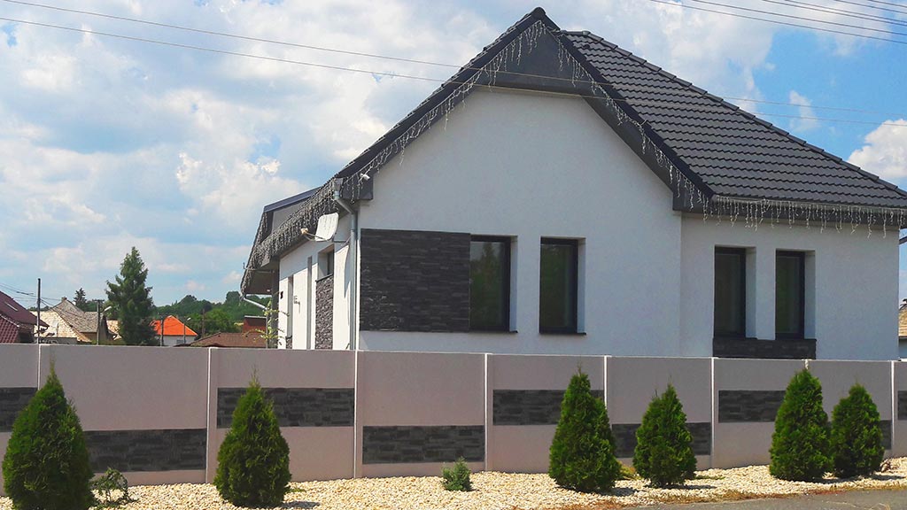  A33/1 Betónový plot  (egyedi), Betónové ploty