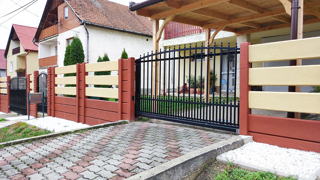  P1/7 Betónový plot   Betónový plot , Betónové ploty