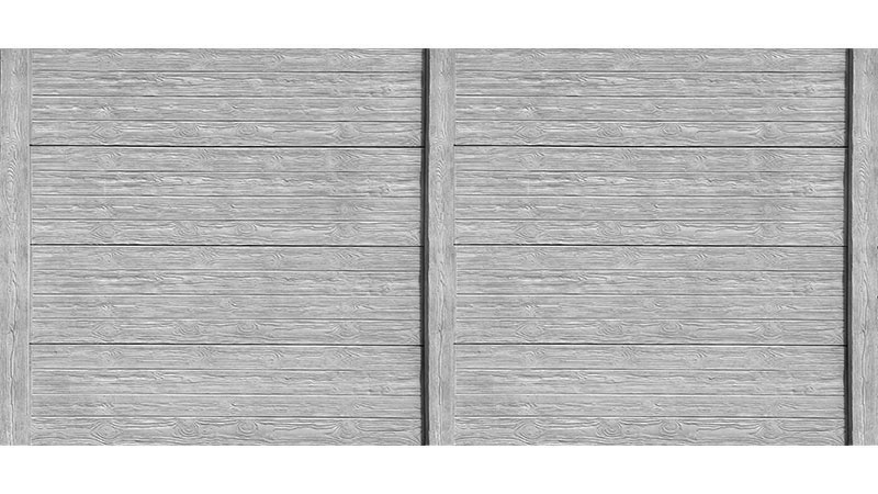 BX23/1 Betónový plot vzor dosky so vzorovaným stĺpikom dosky