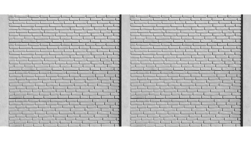 BX28/1 Betónový plot vzor tehly s normálnym stĺpikom 